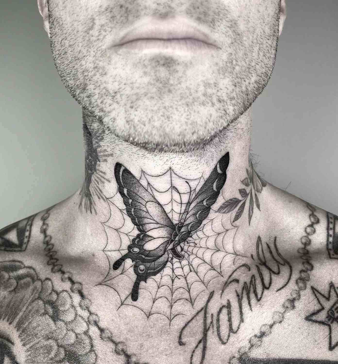 90 Latest Neck Tattoo Ideas To Inspire You In 2023! - alexie