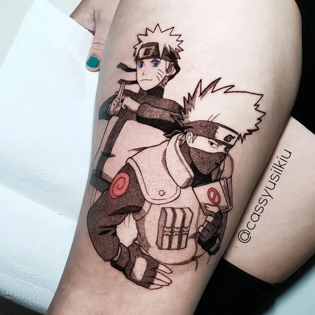 Naruto tattoo for girl