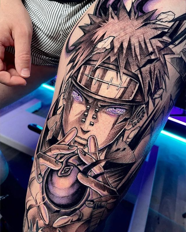 Naruto tattoo for men