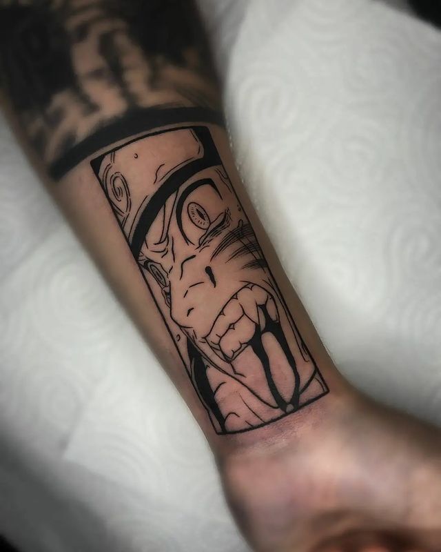 Naruto tattoo small