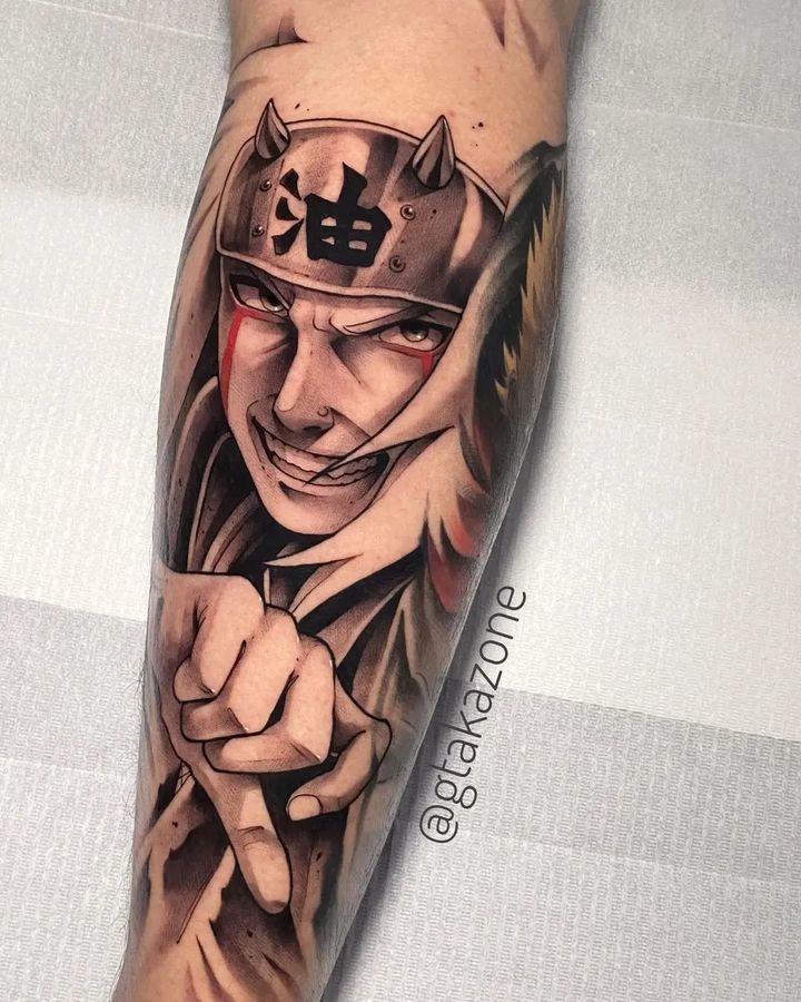 Naruto tattoos anime