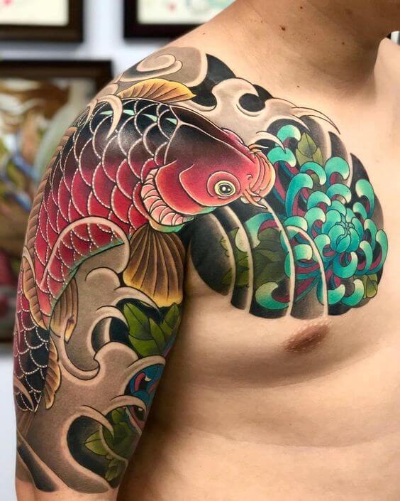 Oriental Tattoo Koi Fish ideas
