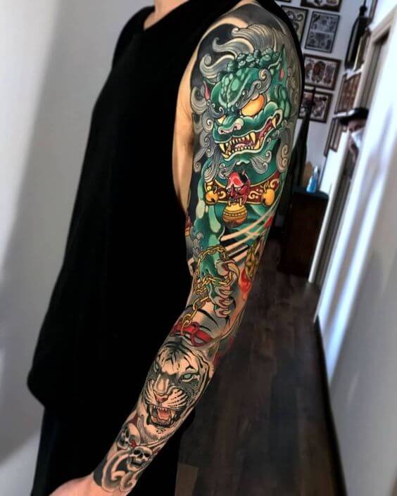 Oriental Tattoo dragon