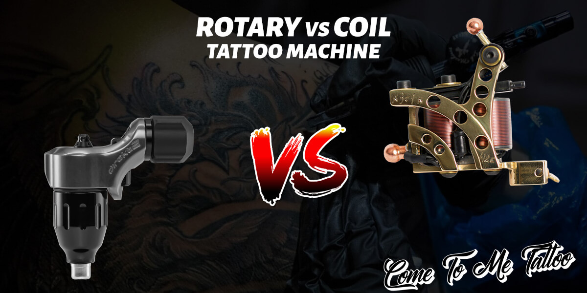 Rotary vs Coil Tattoo Machine.