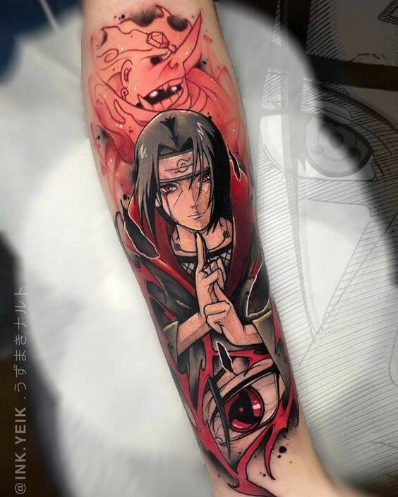 anime hand tattoo ideas