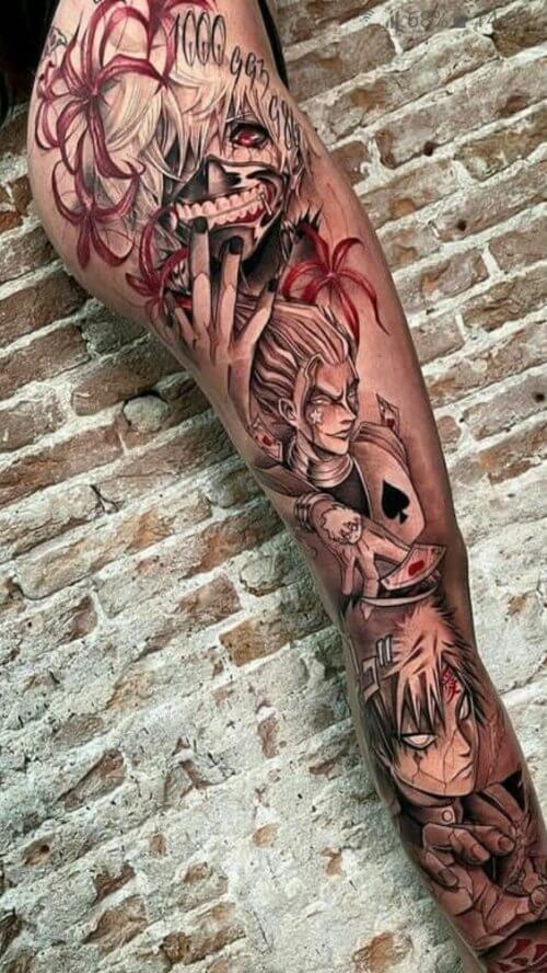 TOP Anime Tattoo Ideas A Guide For Anime Fans In 2023 Anime Ideas Tattoo On Leg 500x888
