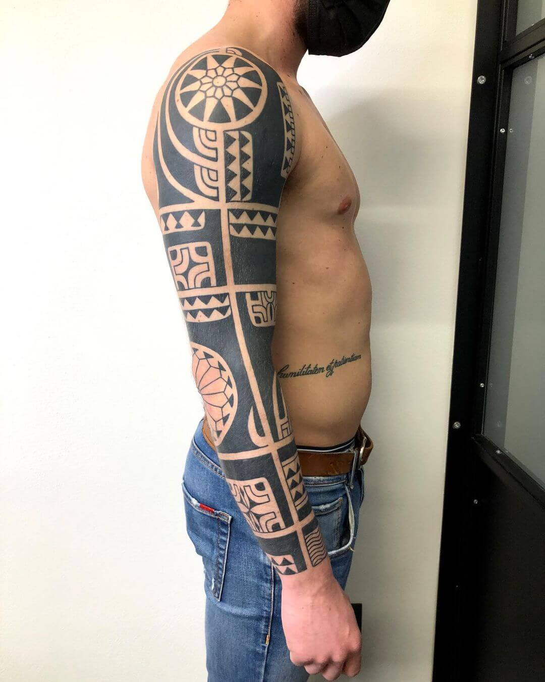 aztec tribal tattoo