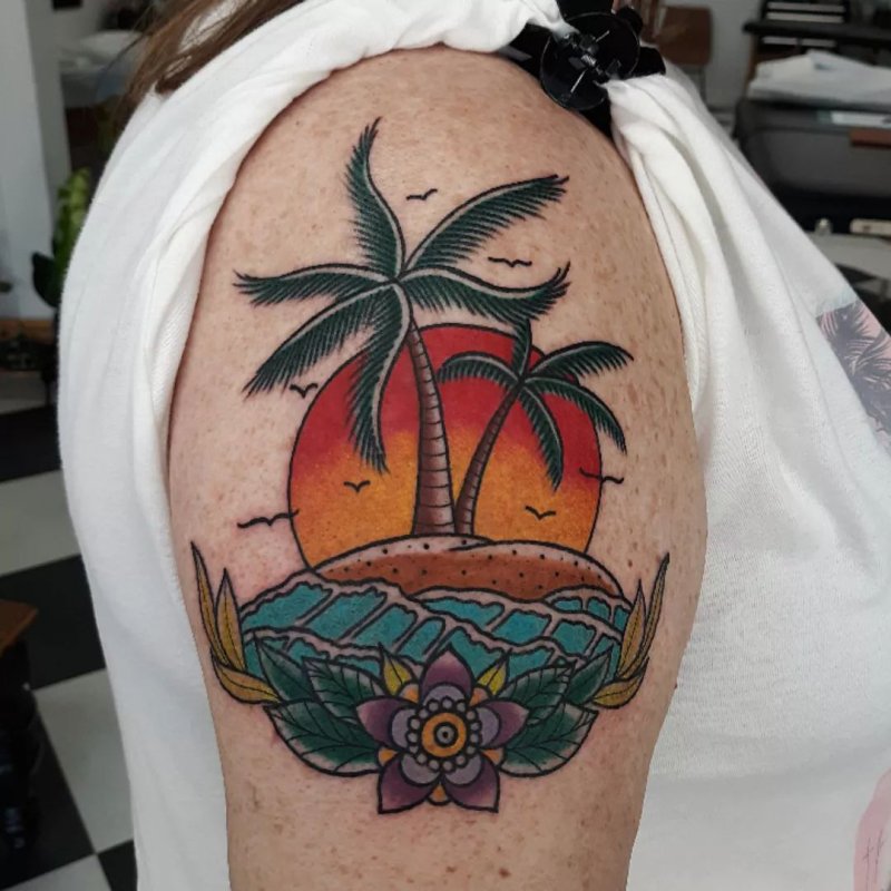 Best Beach Tattoo Ideas for the Ultimate Beach Lover for 2023