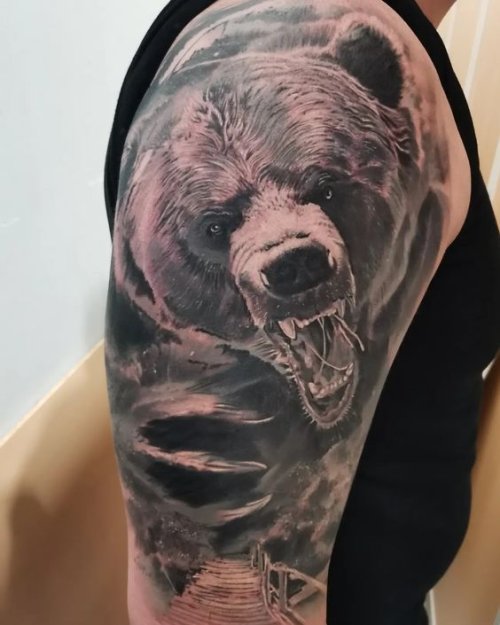 Best 90 Bear Tattoos | Ideas,Meaning,Designs,and Inspiration