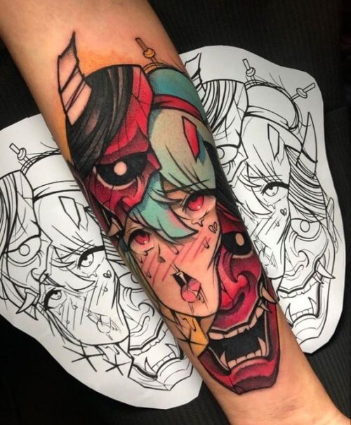 TOP Anime Tattoo Ideas A Guide For Anime Fans In 2023 Best Anime Tattoo Ideas 500x606