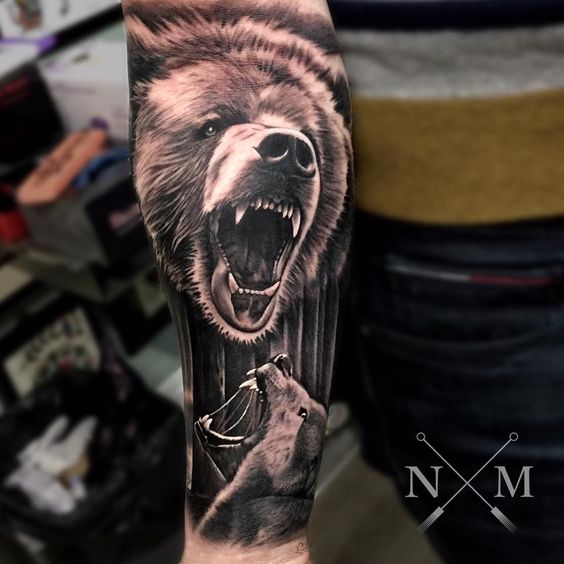 big bear tattoo