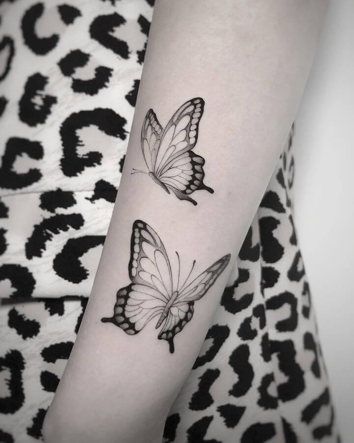 butterfly hand tattoo ideas