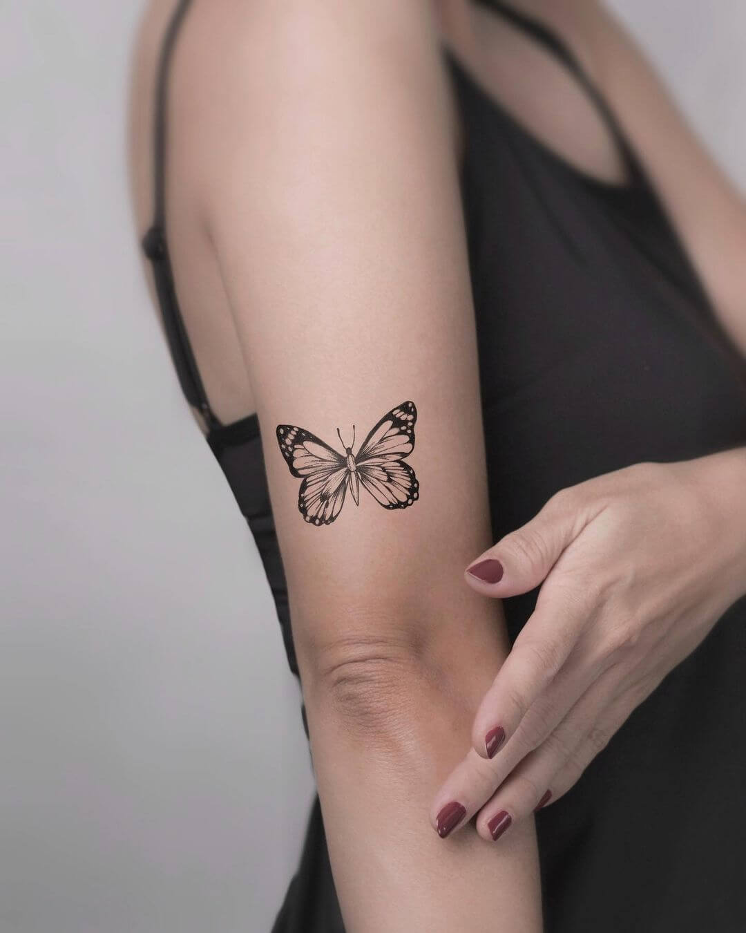 butterfly tattoo designs on hand