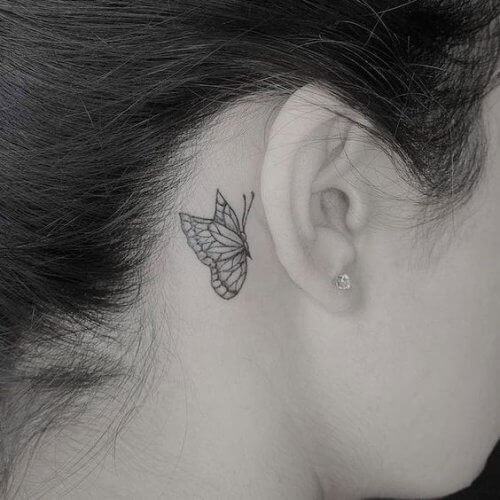 Top 55 Butterfly Neck Tattoo Ideas for 2023 | CTMT