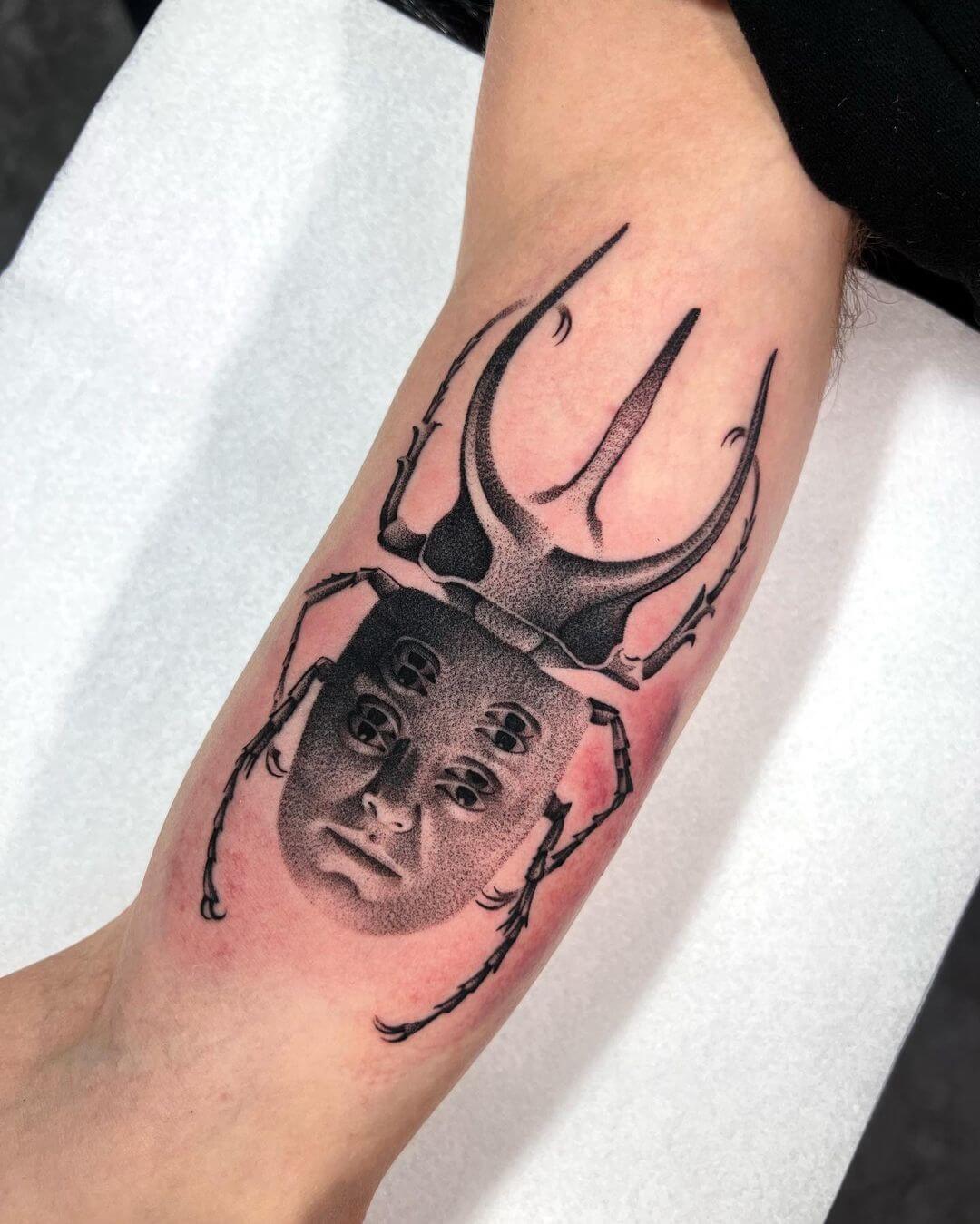 dark surrealism tattoos