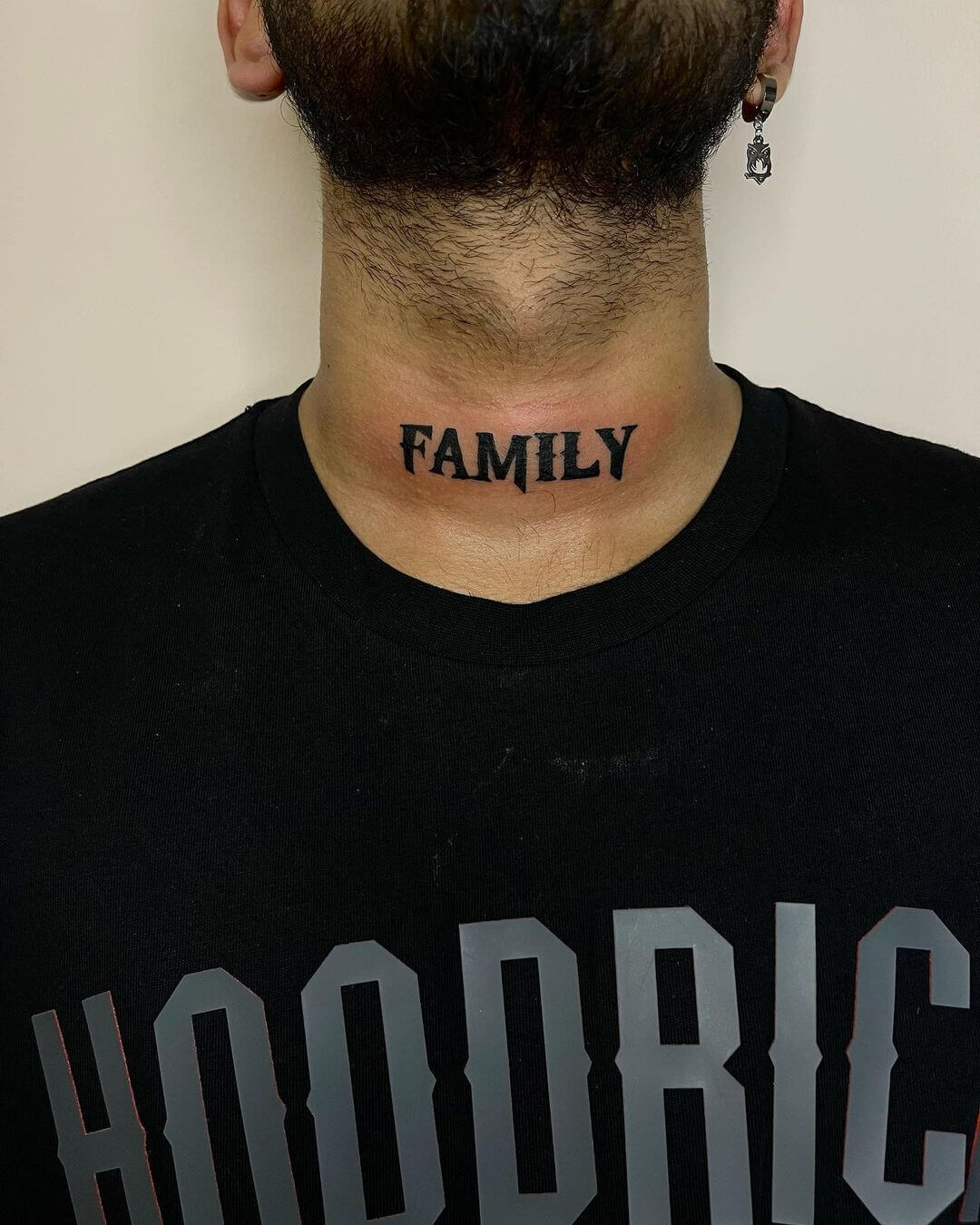 family quotes tattoo ideas neck