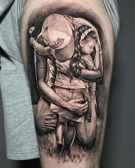 family tattoo ideas for dads