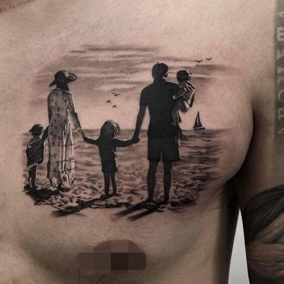 My family tattoo idea | TattoosAI