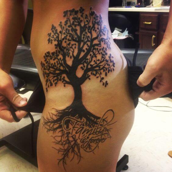 family tree tattoo ideas for women
