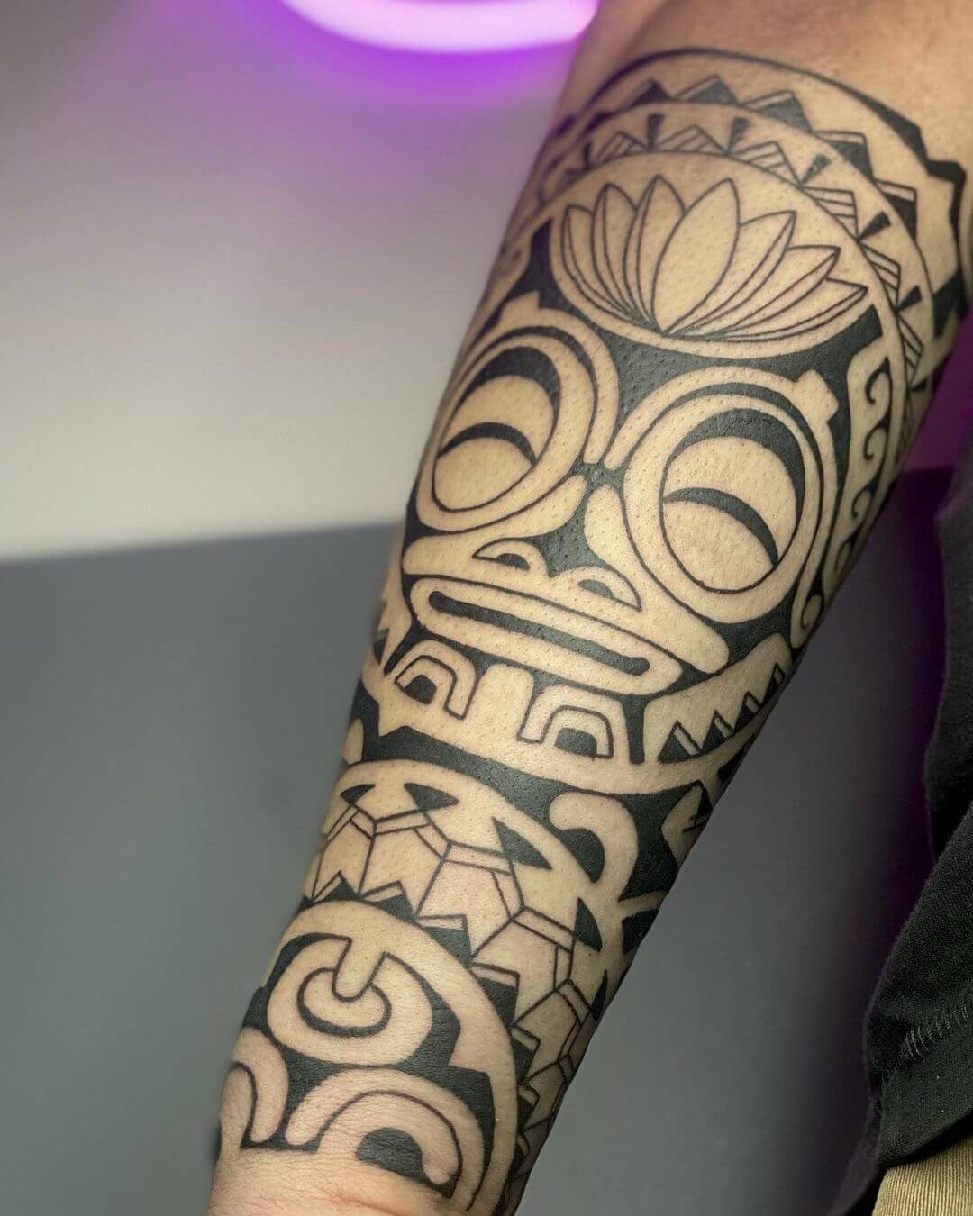 forearm tribal tattoo