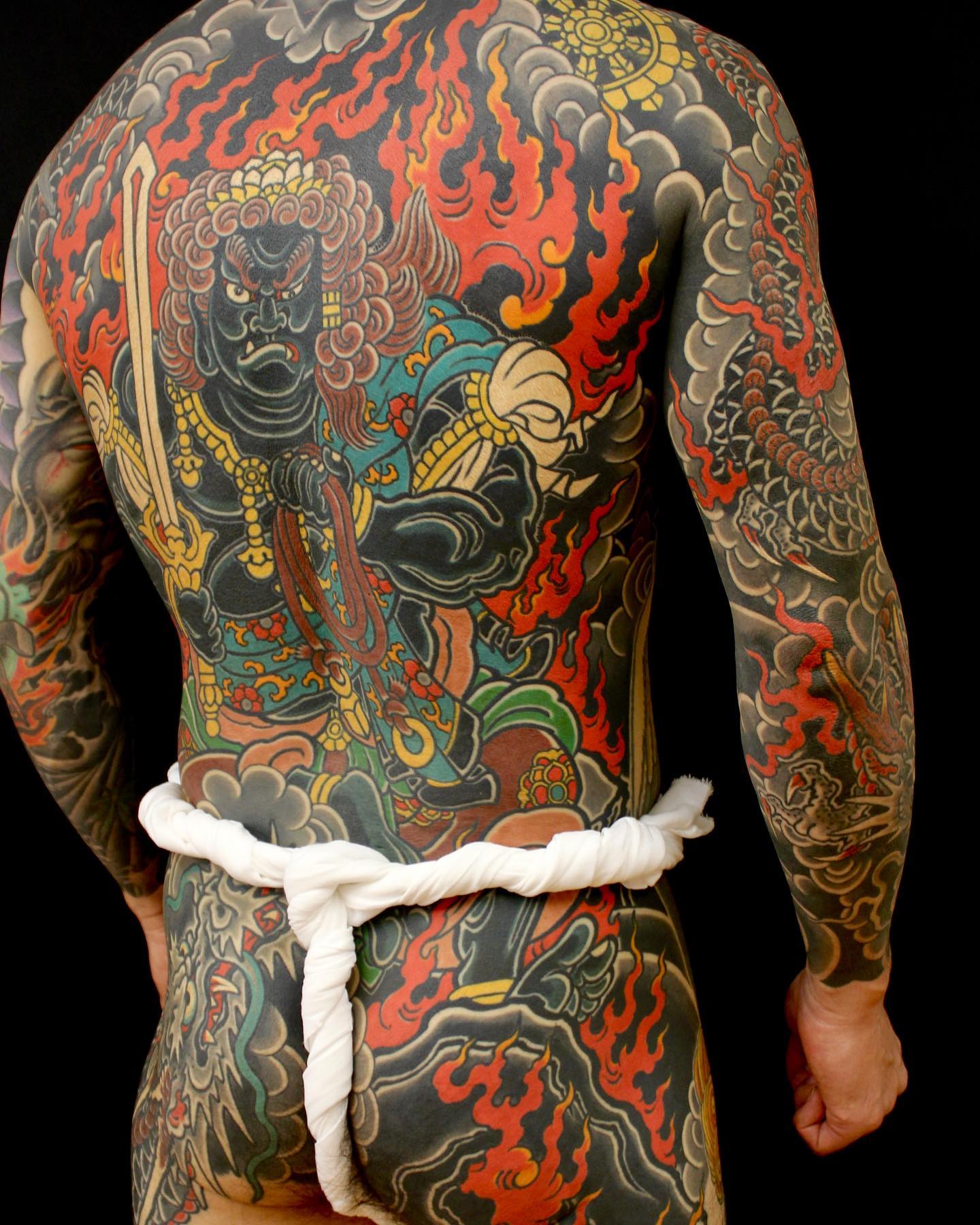 Japanese body tattoo art - AI Generated Artwork - NightCafe Creator