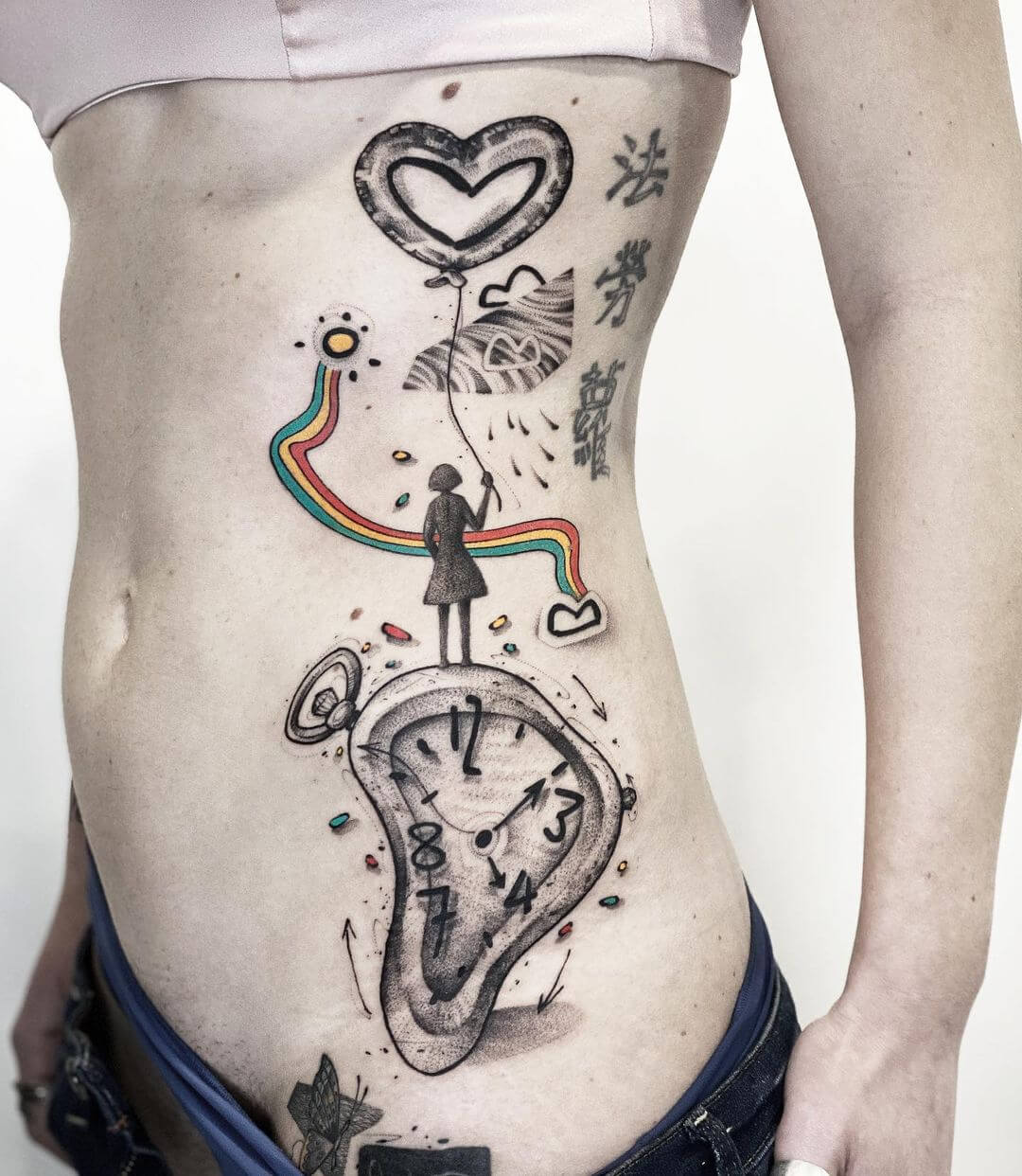 meaningful surrealism tattoo ideas