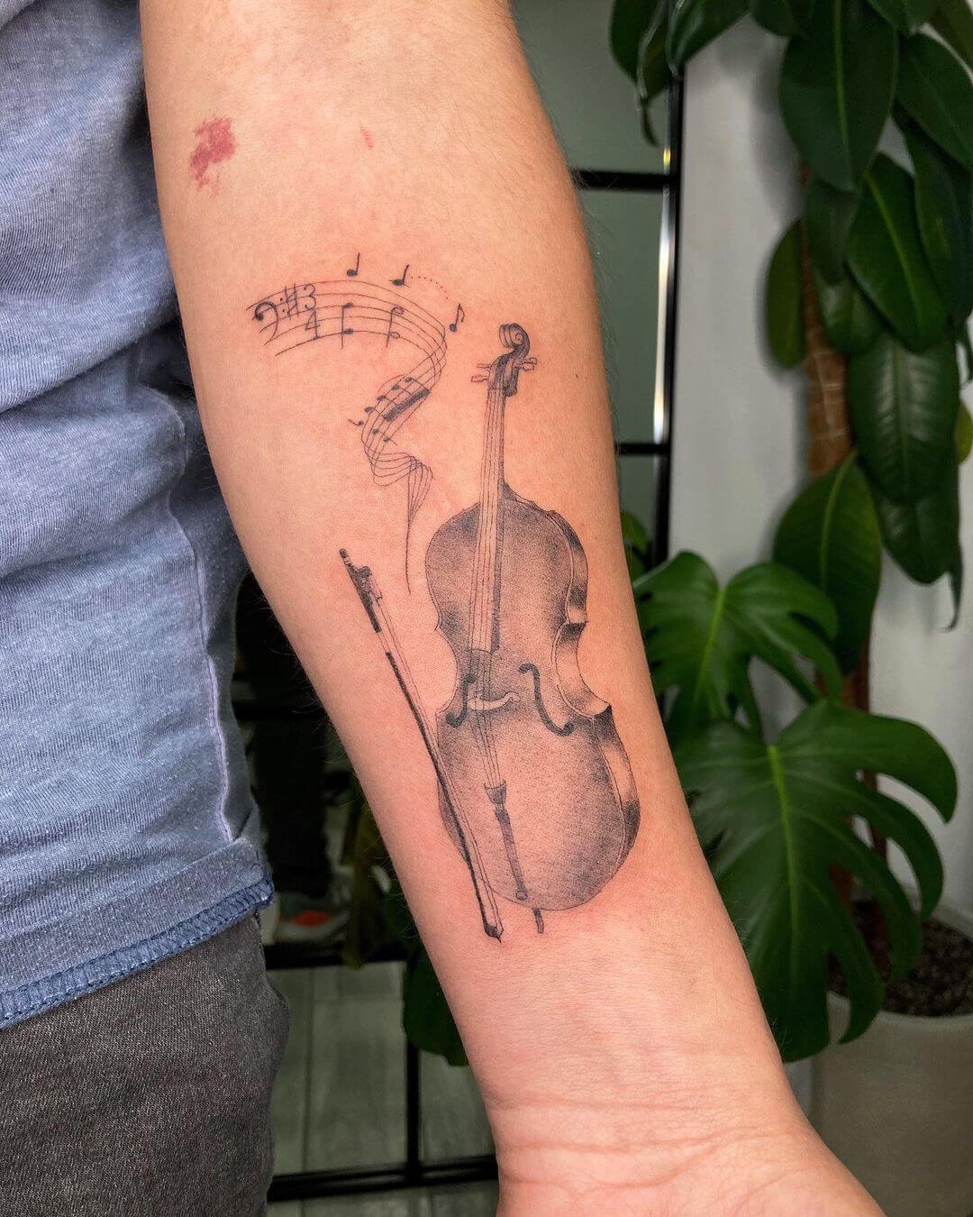 music symbol tattoo ideas