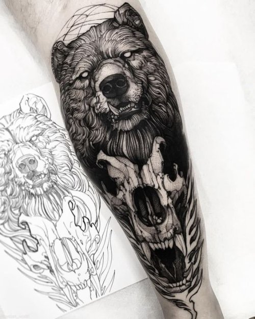 Best 90 Bear Tattoos | Ideas,Meaning,Designs,and Inspiration