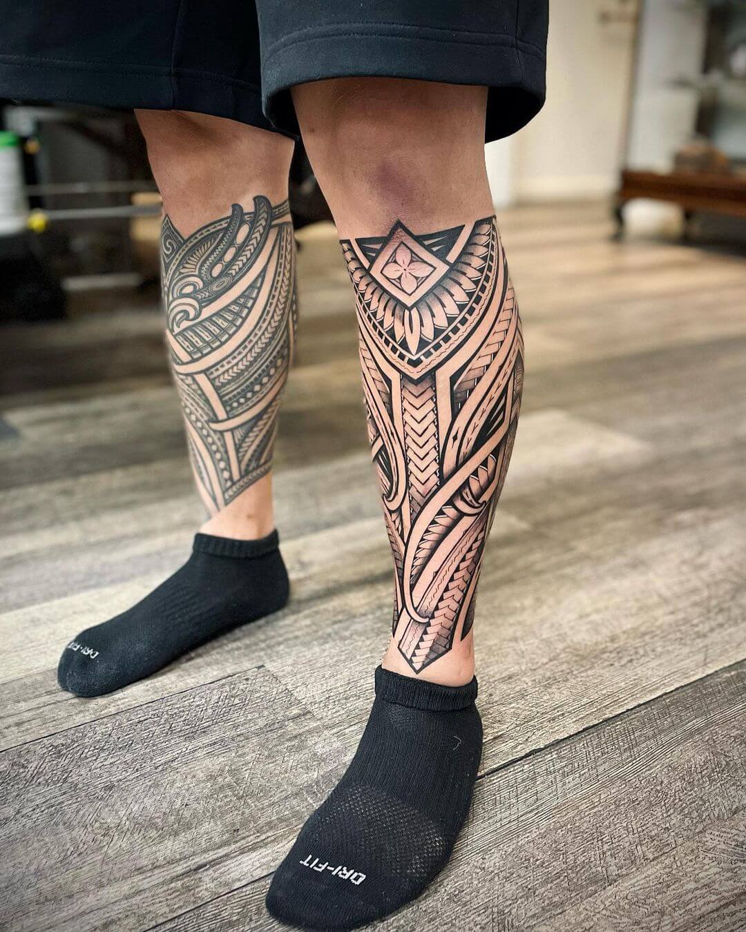 polynesian tribal tattoo design