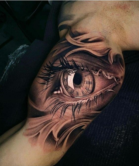 realism tattoo eye