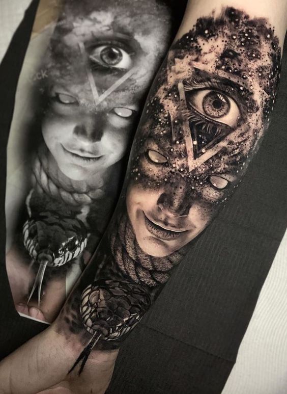 realistic tattoo eye designs