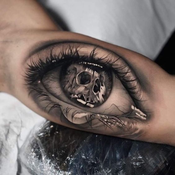 realistic tattoo eye ideas