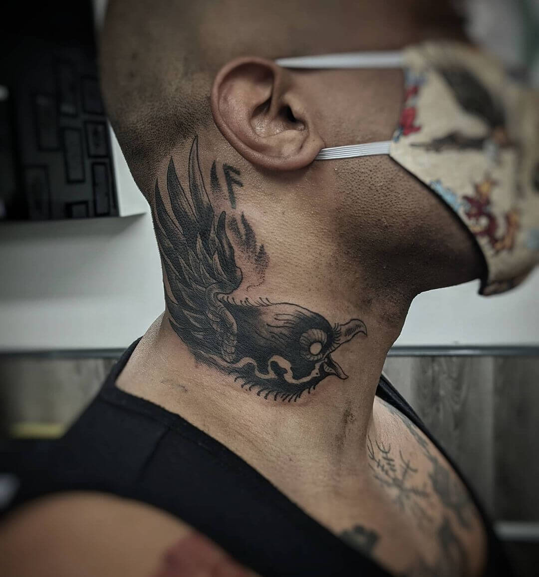 20 top Neck Tattoos Small ideas in 2024