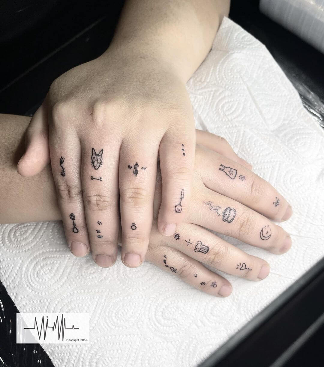 66 Best Ideas for Small Finger Tattoo for females and guys  Tiny Tattoo  inc