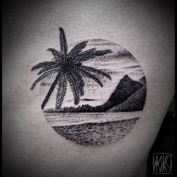 small beach tattoo ideas