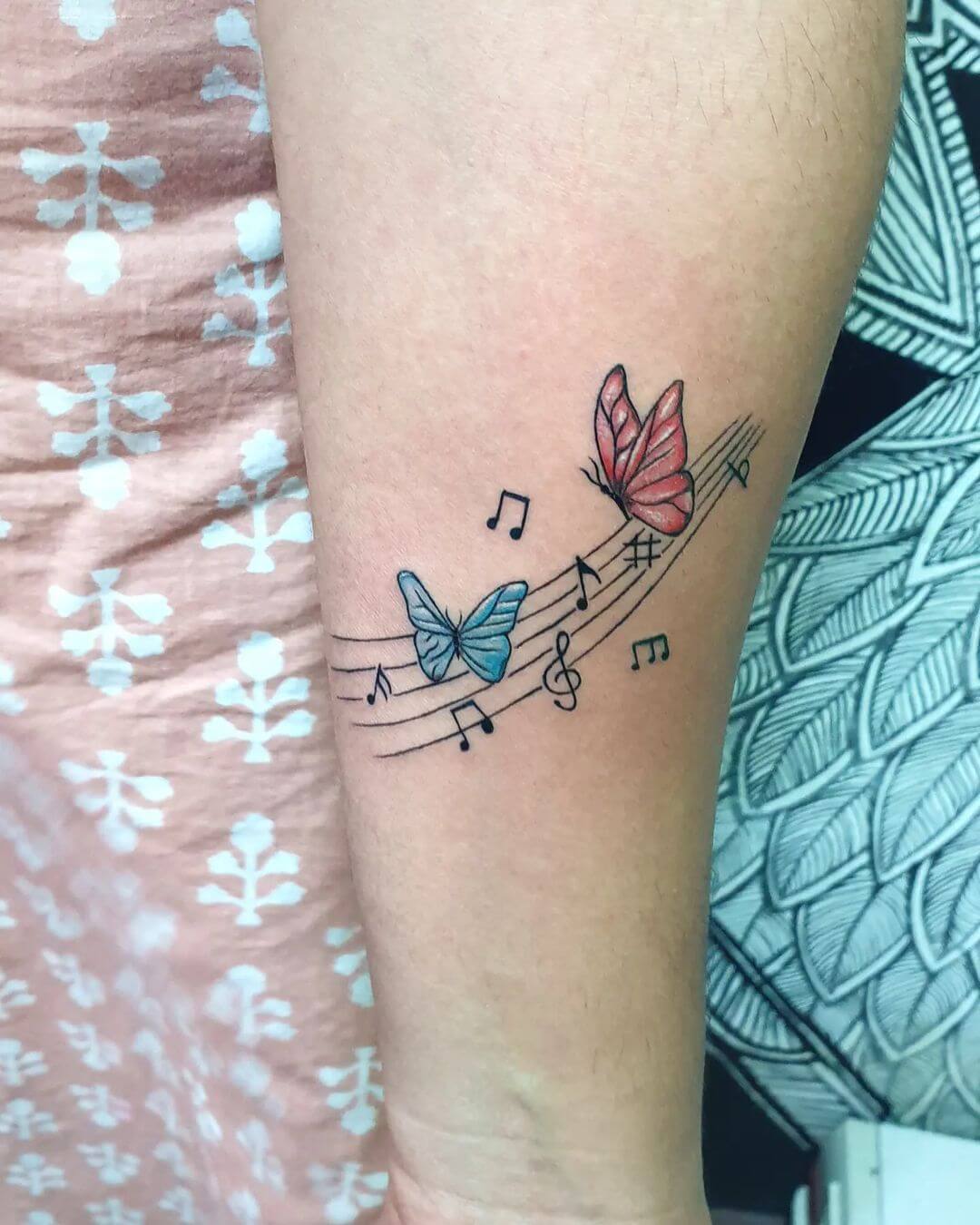 small music note tattoo ideas