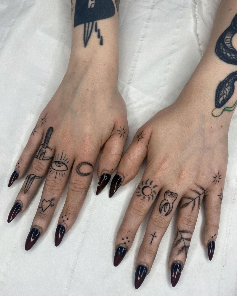 Trendy Finger Tattoo Ideas in 2023 | Discover Your Style