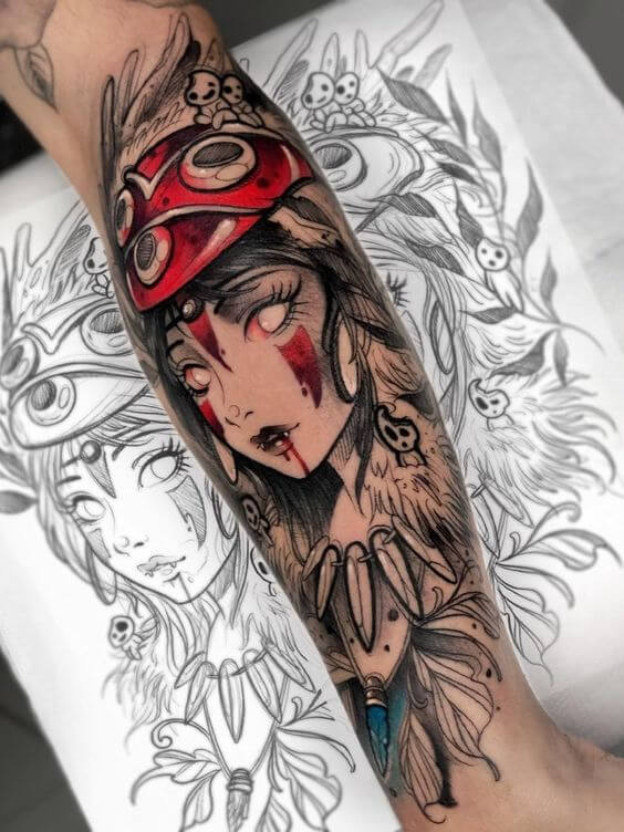 tattoo ideas for anime lovers