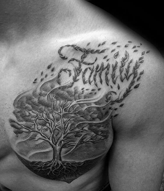 tree of life tattoos with names