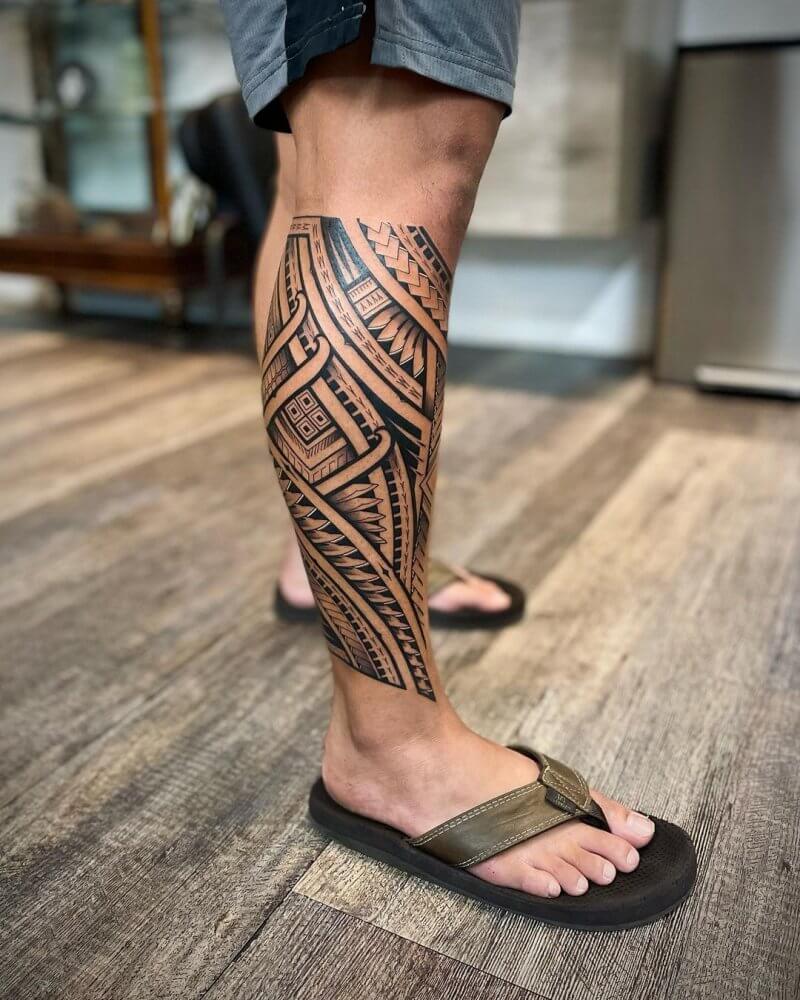 TRIBAL TATTOOS History Meanings And Popular Designs Of This Body Patterns   Tribal Leg Tattoos Ideas 800x1000 